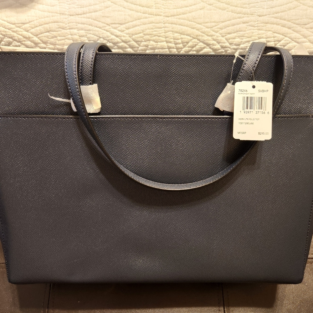 Coach Black Leather Laptop Bag - Picture 2 of 4
